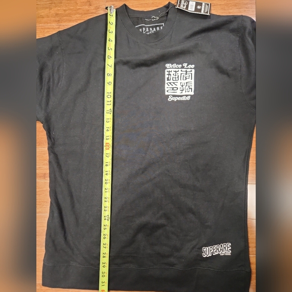 Superare X Bruce Lee Simplicity Crewneck Pullover Sweat Shirt Men's 2XL NWT - Picture 8 of 9